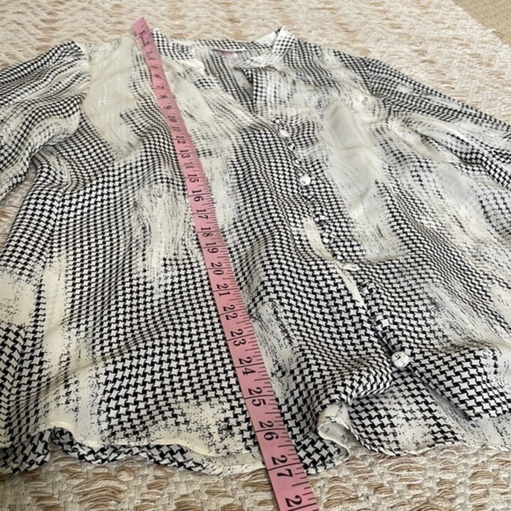 Parker silk blouse small - Picture 6 of 9